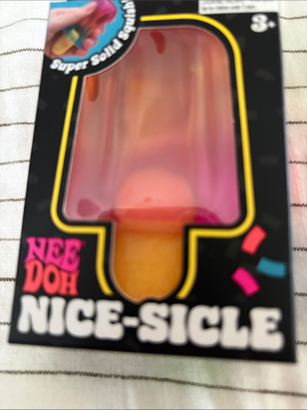 NeeDoh Nice-Sicle Popsicle Squeeze Toy